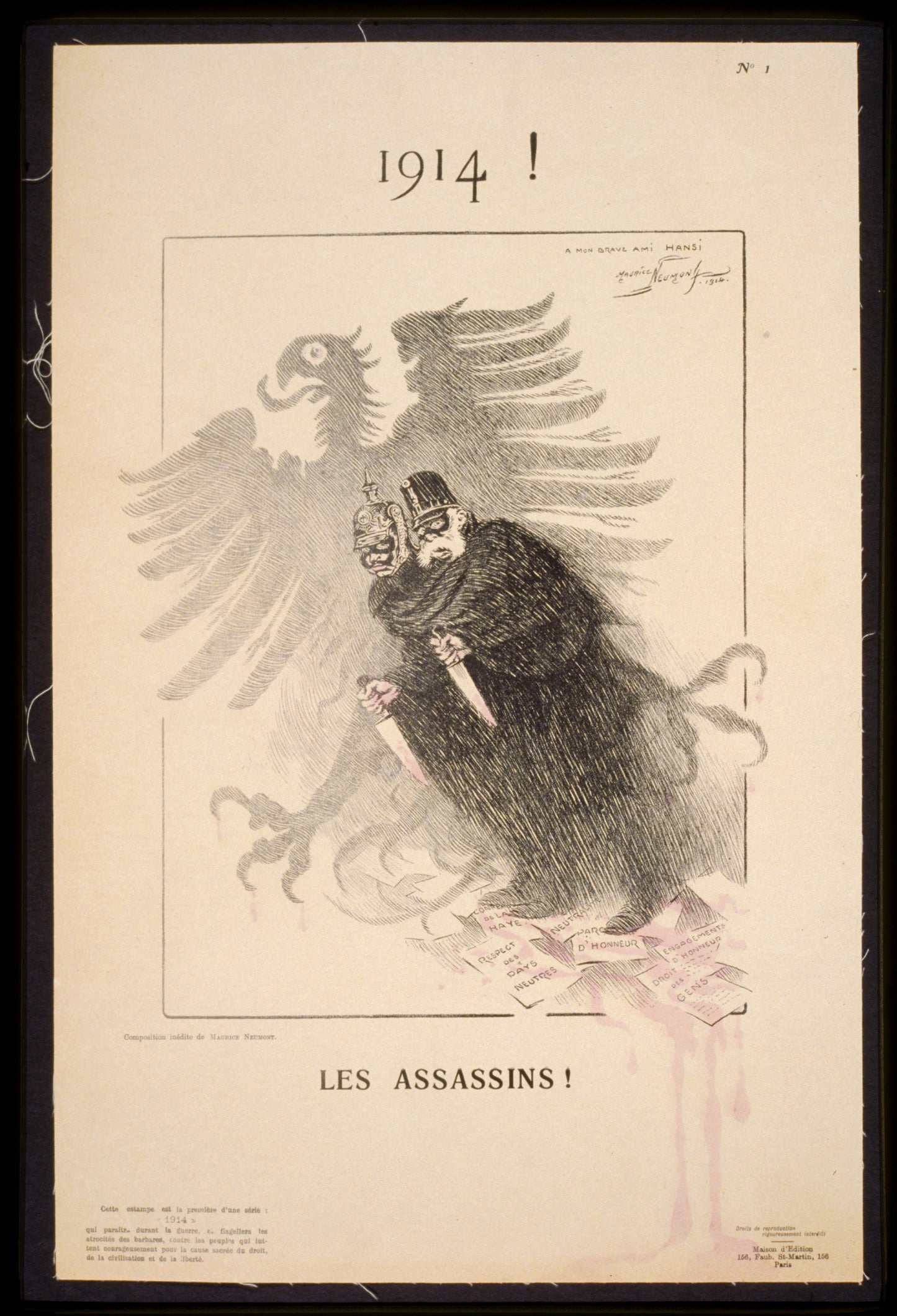 A picture of 1914! Les Assassins!