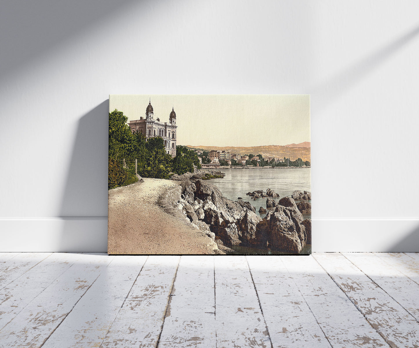 A picture of Abbazia, the Strand Promenade, Istria, Austro-Hungary