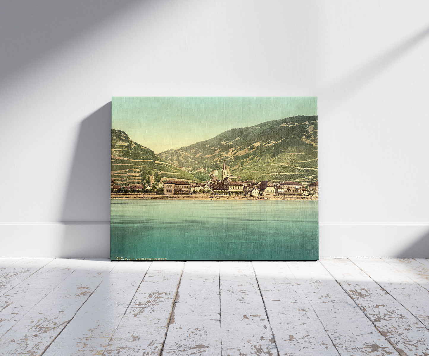 A picture of Assmannshausen, the Rhine, Germany