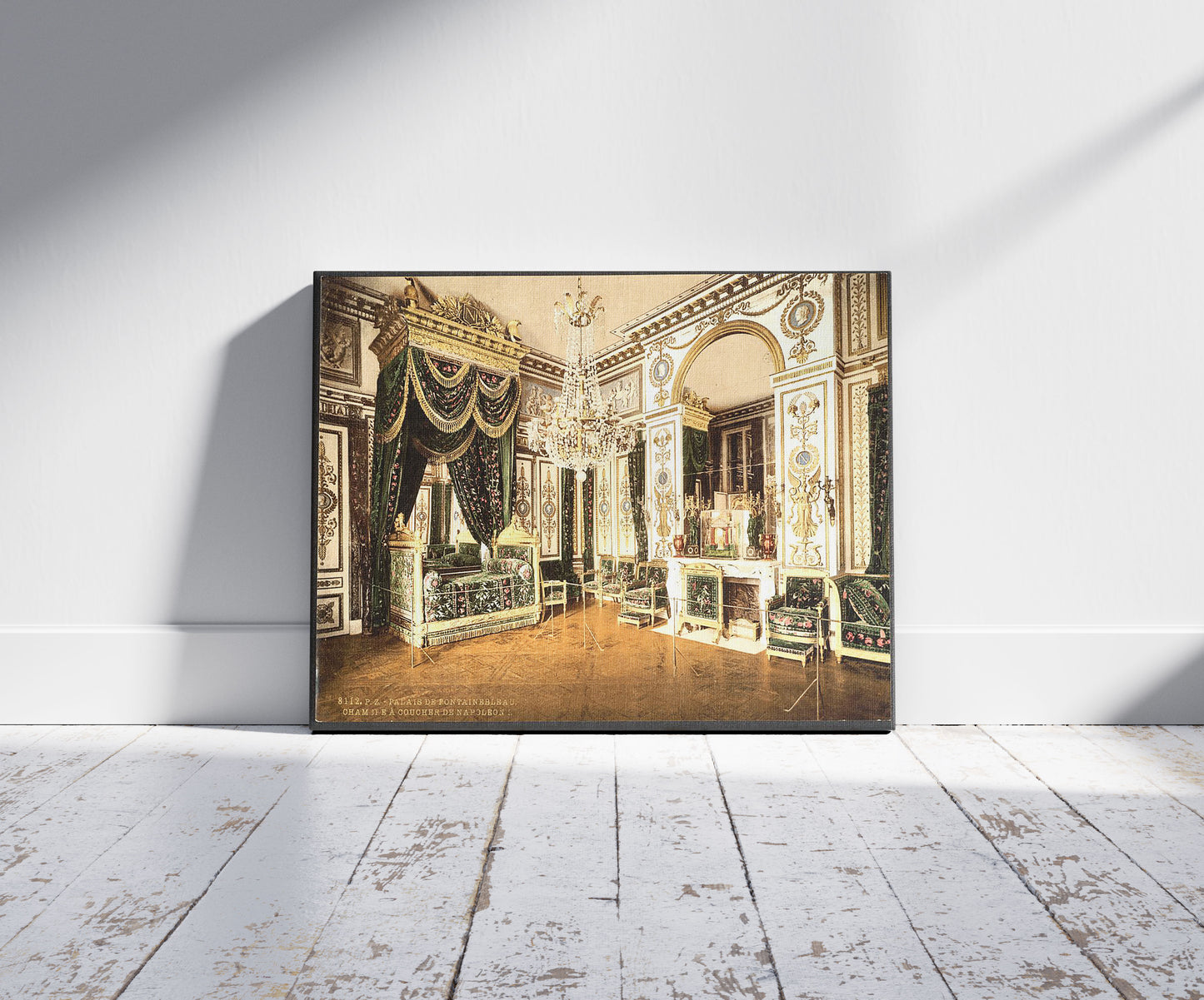A picture of Bedroom of Napoleon I, Fontainebleau Palace, France