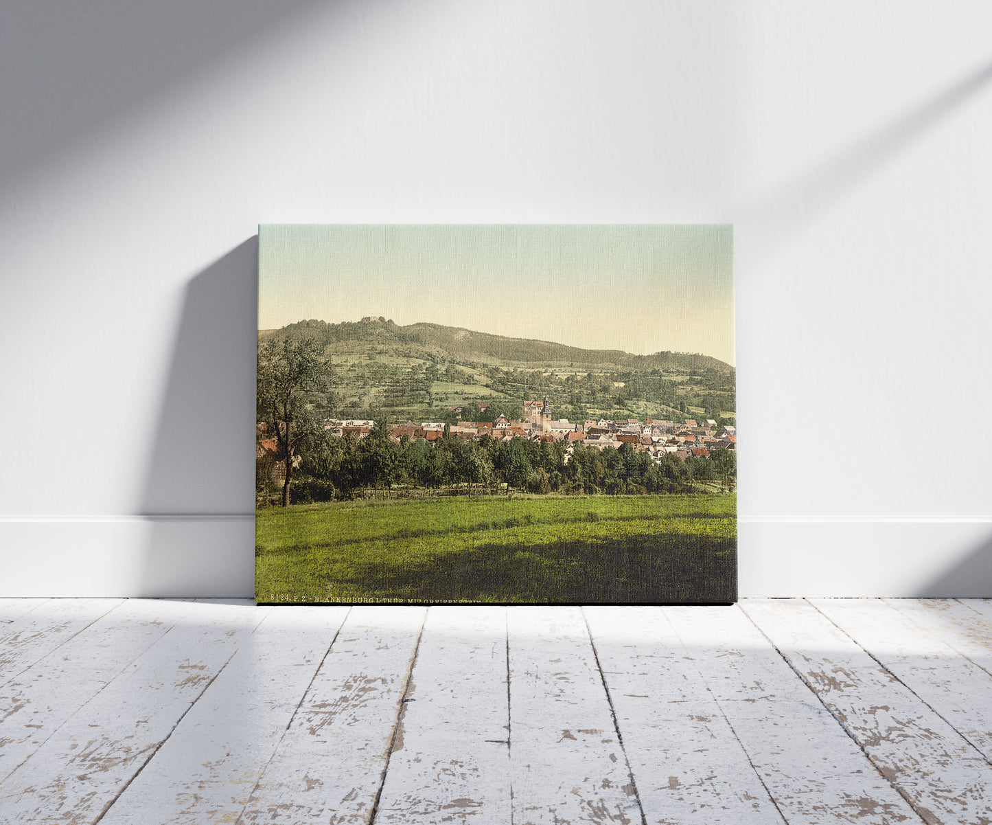A picture of Blankenburg, I., with Greifenstein, Thuringia, Germany