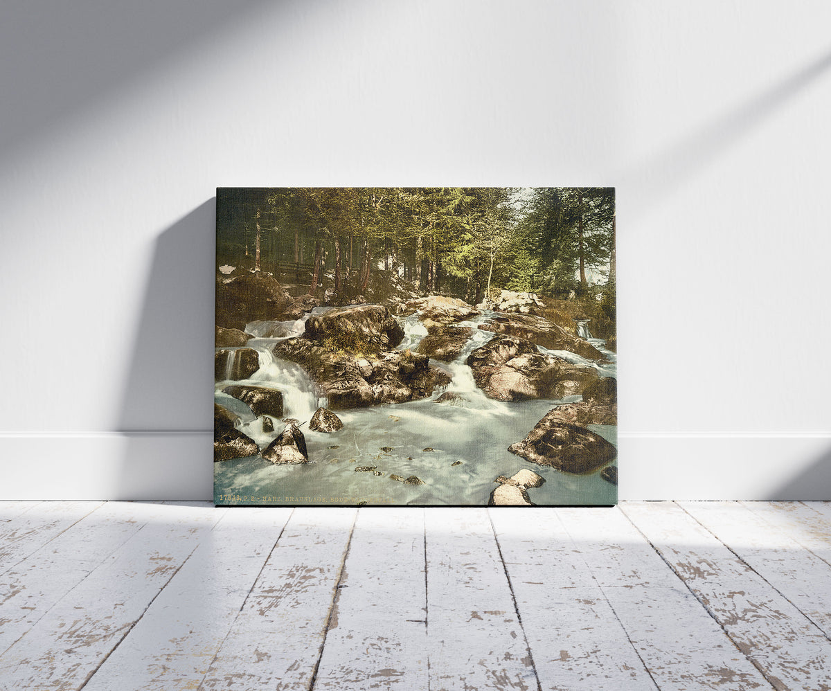 A picture of Bode Waterfall, Braunlage, Hartz, Germany