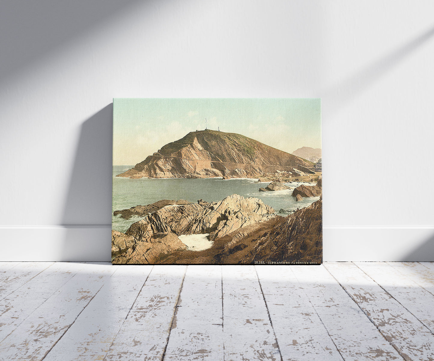 A picture of Capstone, hill from Ilfracombe Hotel, Ilfracombe, England