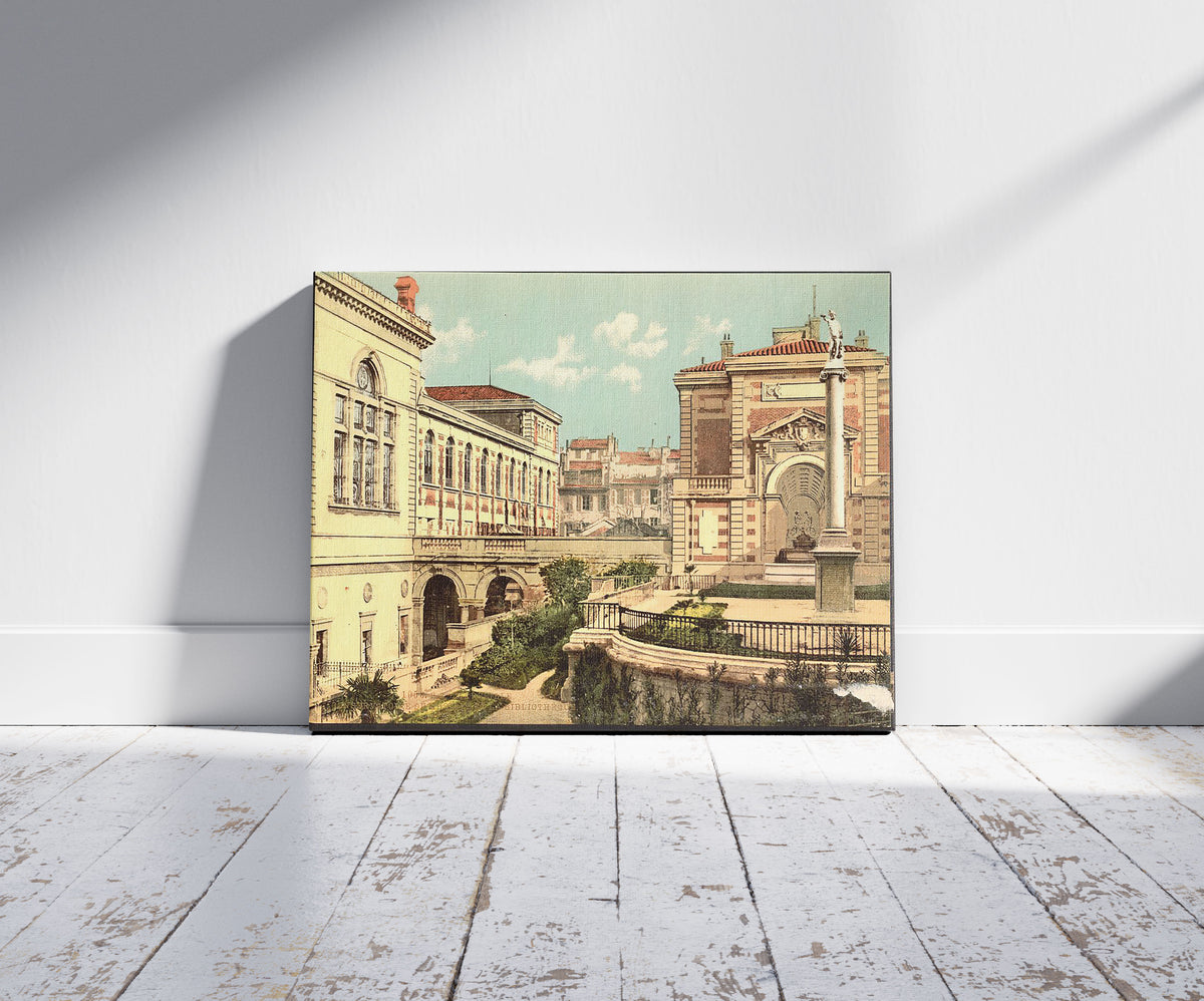 A picture of Conservatoire de musique et la bibliotheque, Marseilles, France