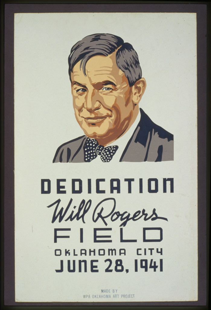 A picture of Dedication, Will Rogers Field, Oklahoma City, June 28, 1941