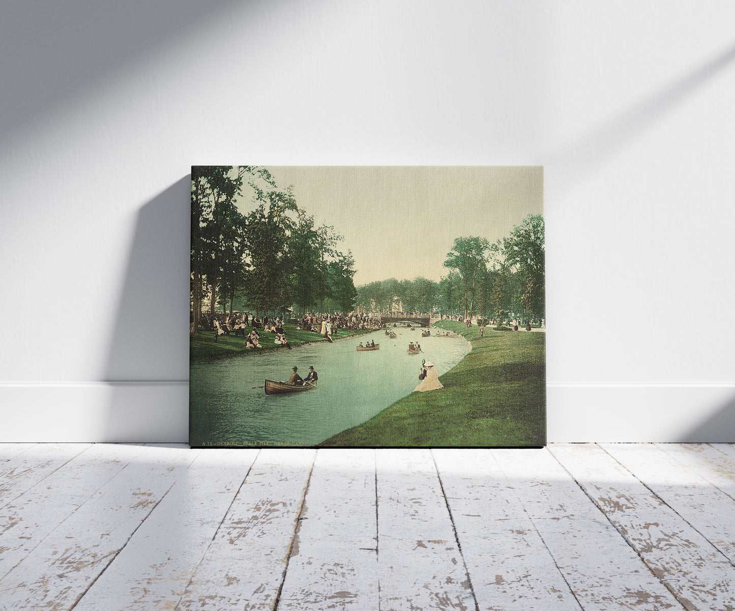 A picture of Detroit. Belle Isle, Grand Canal