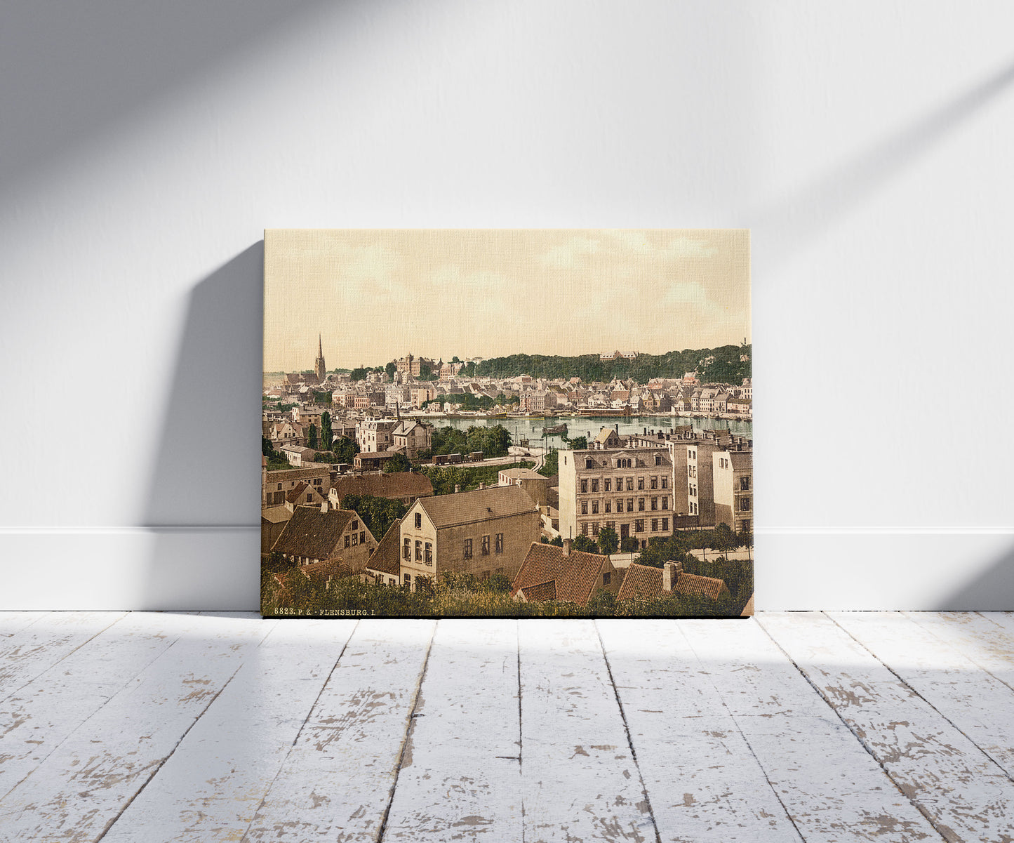 A picture of Flensburg, view from Ballastberg, I., Schleswig-Holstein, Germany