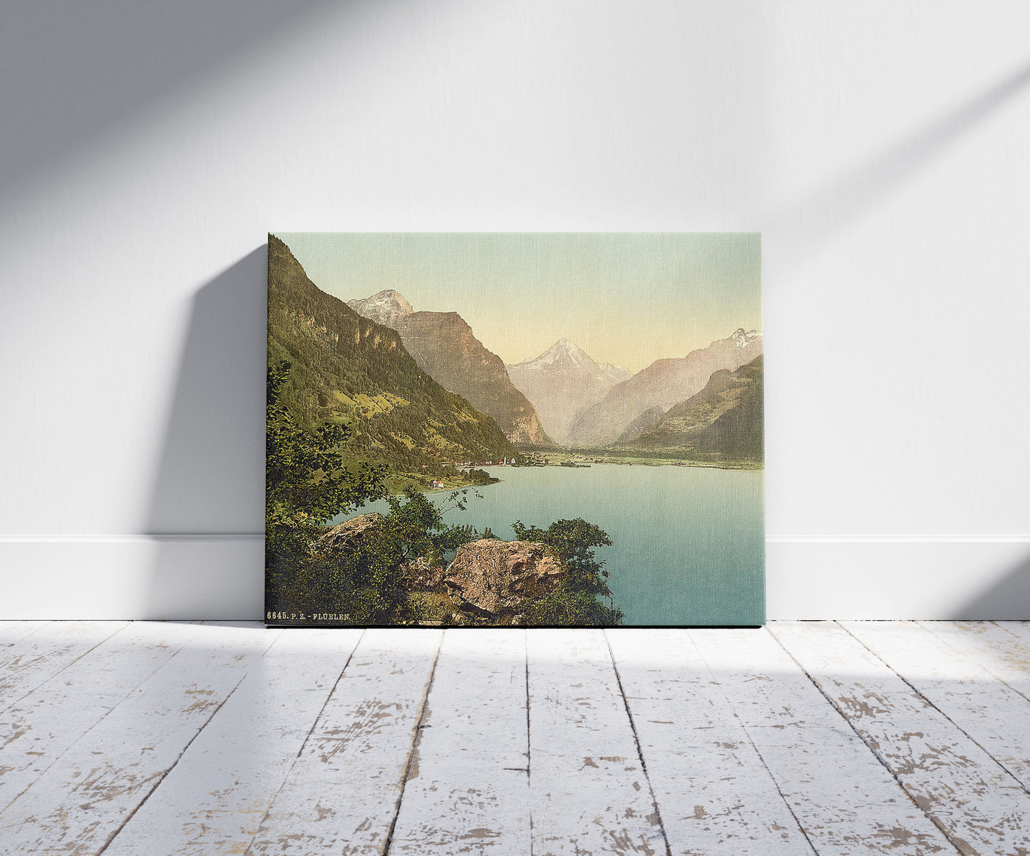 A picture of Fluelen, general view, Lake Lucerne, Switzerland
