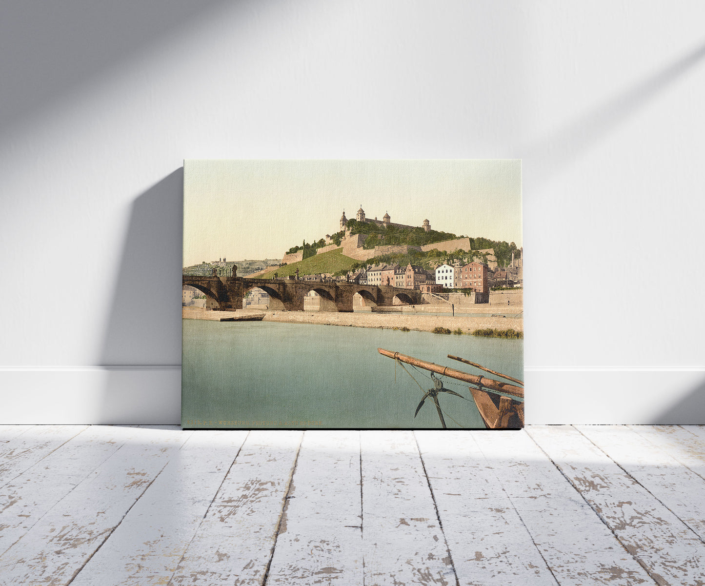 A picture of Fort and old bridge, Wurzburg, Bavaria, Germany