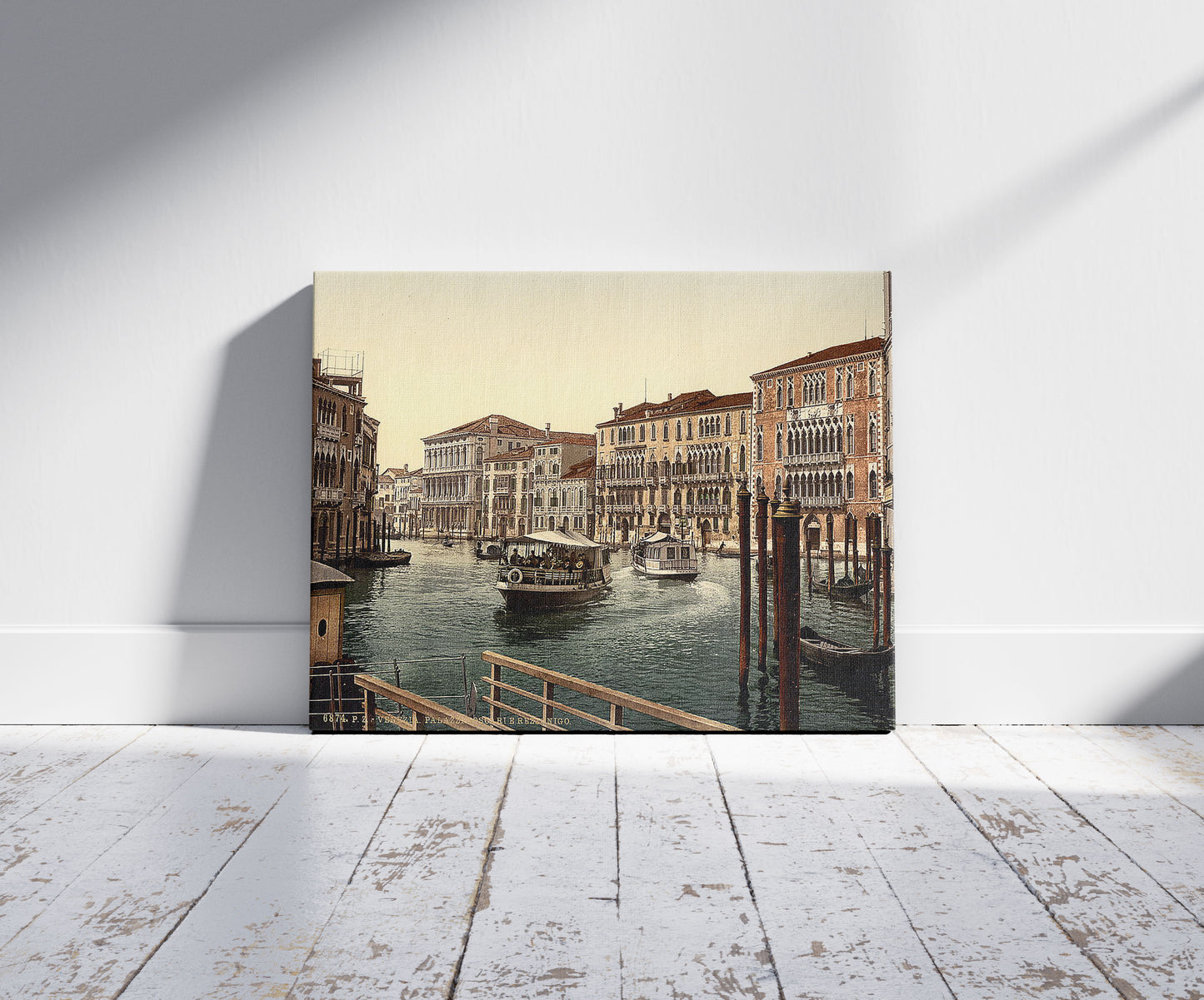 A picture of Foscari and Razzonigo Palaces, Venice, Italy