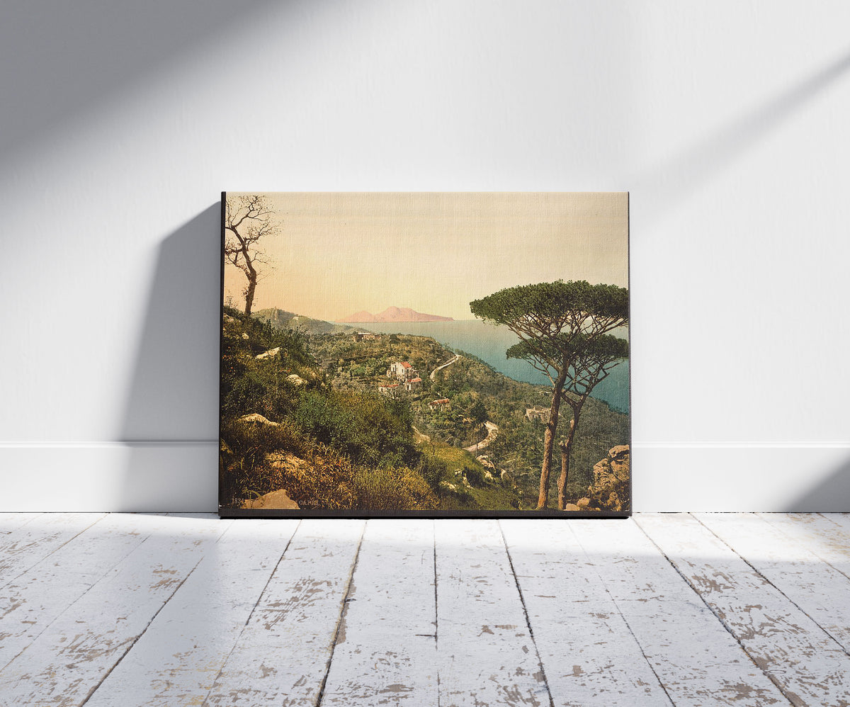 A picture of From Mount Sorrento, Capri Island, Italy
