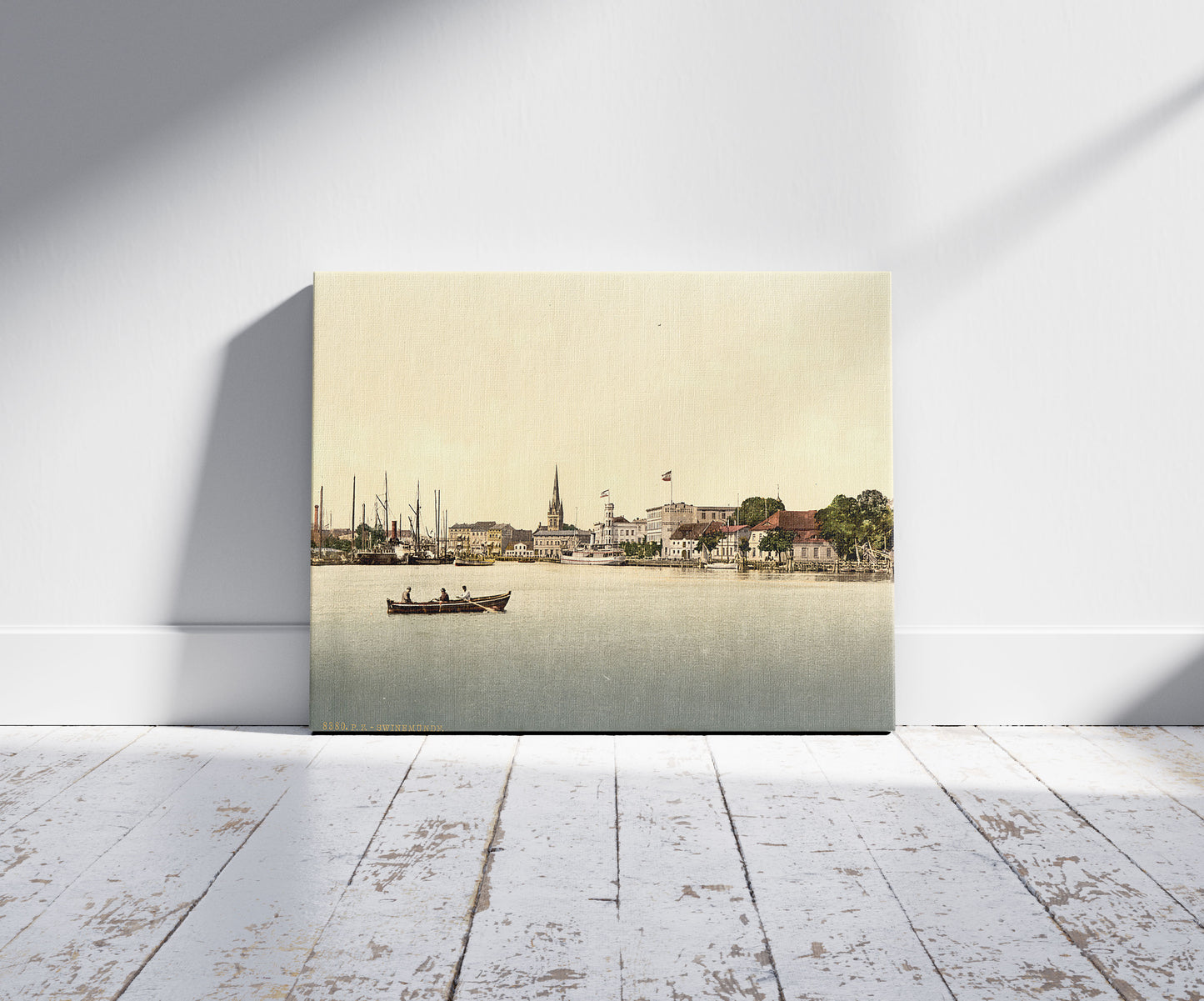 A picture of From new lighthouse, Swinemunde, Pomerania, Germany (i.e., Świnoujście, Poland)