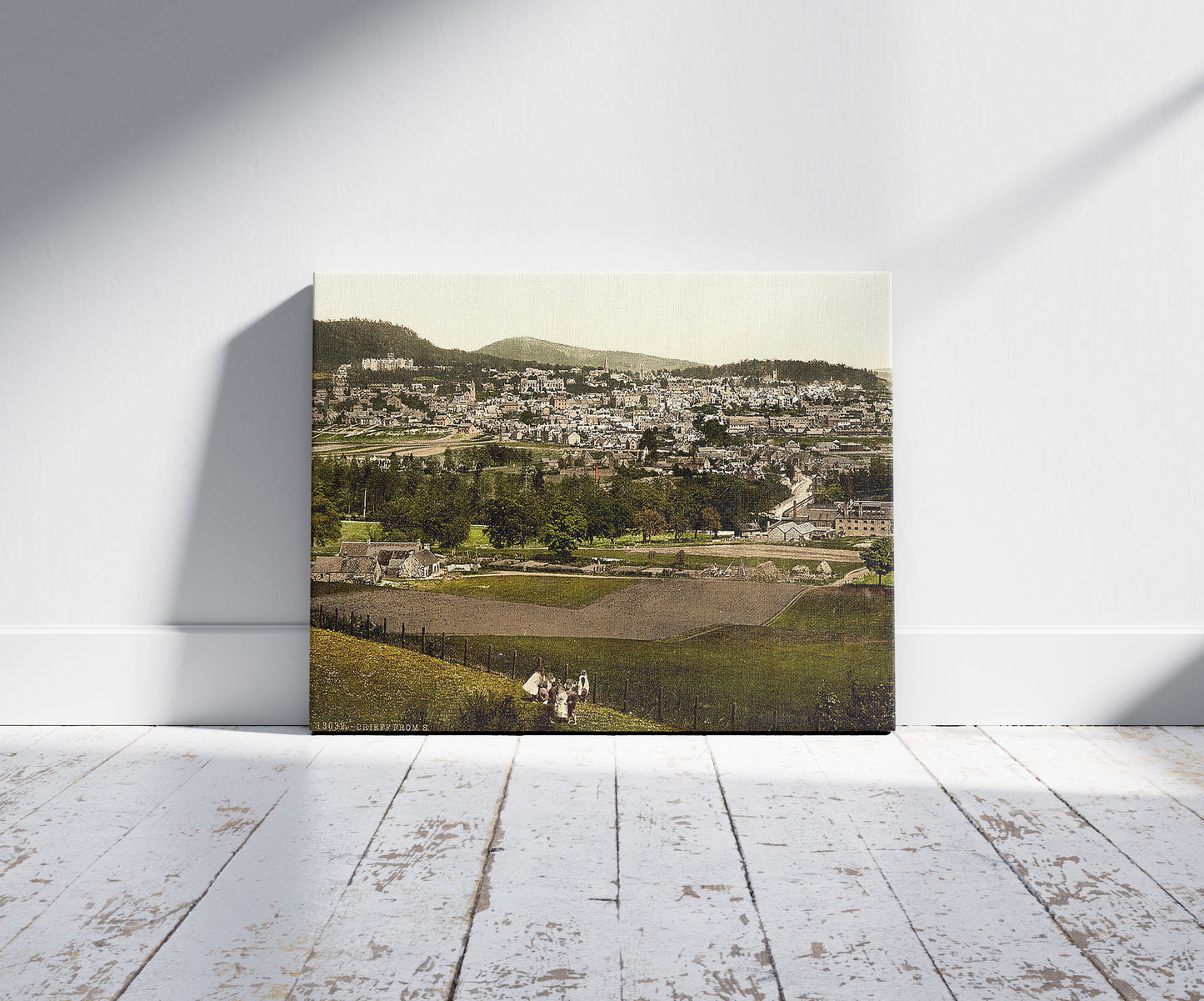 A picture of From south, Creiff (i.e. Crieff), Scotland
