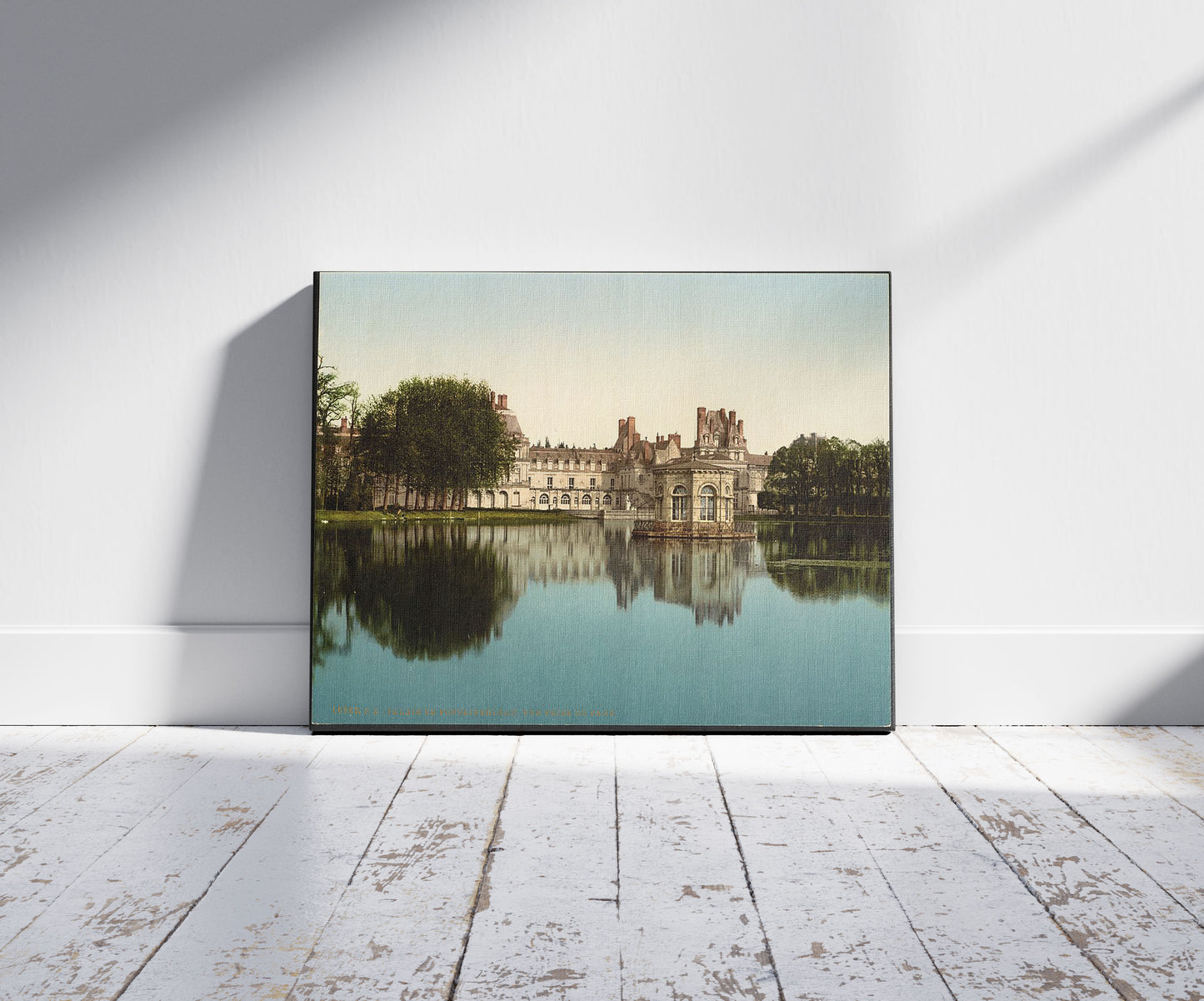 A picture of From the park, Fontainebleau Palace, France