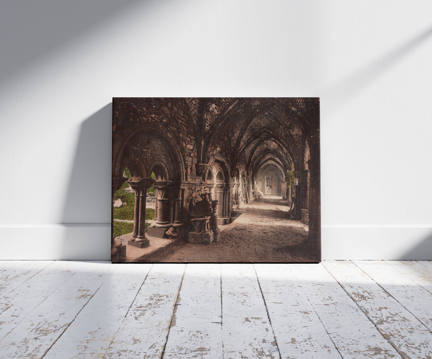 A picture of Gand. Abbaye de St. Bavon. Le Cloître