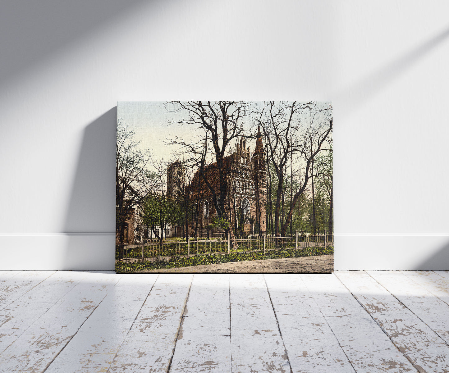 A picture of Garnison's Church, Bromberg, Germany (i.e., Bydgoszcz, Poland)