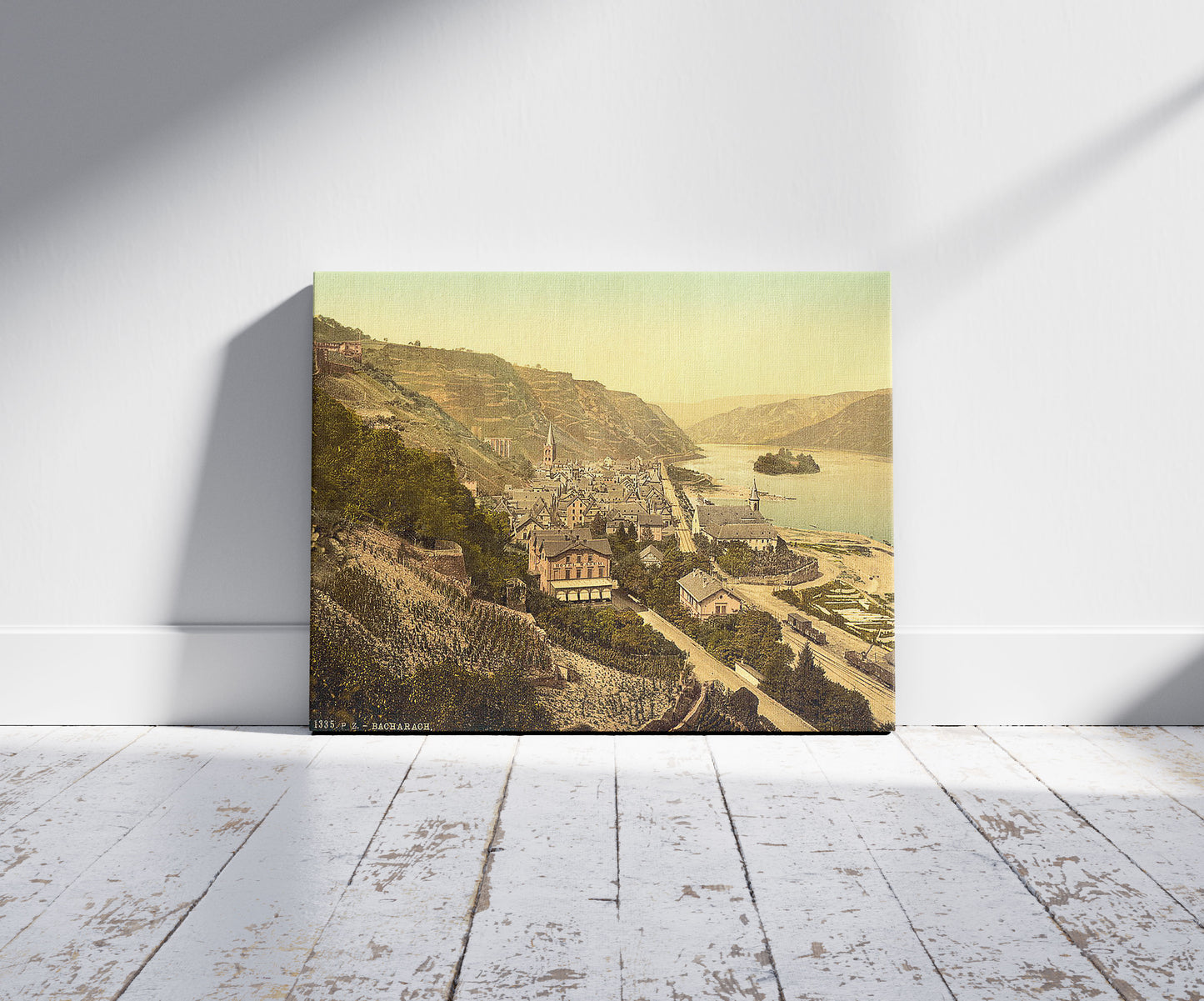 A picture of General view, Bacharach, the Rhine, Germany