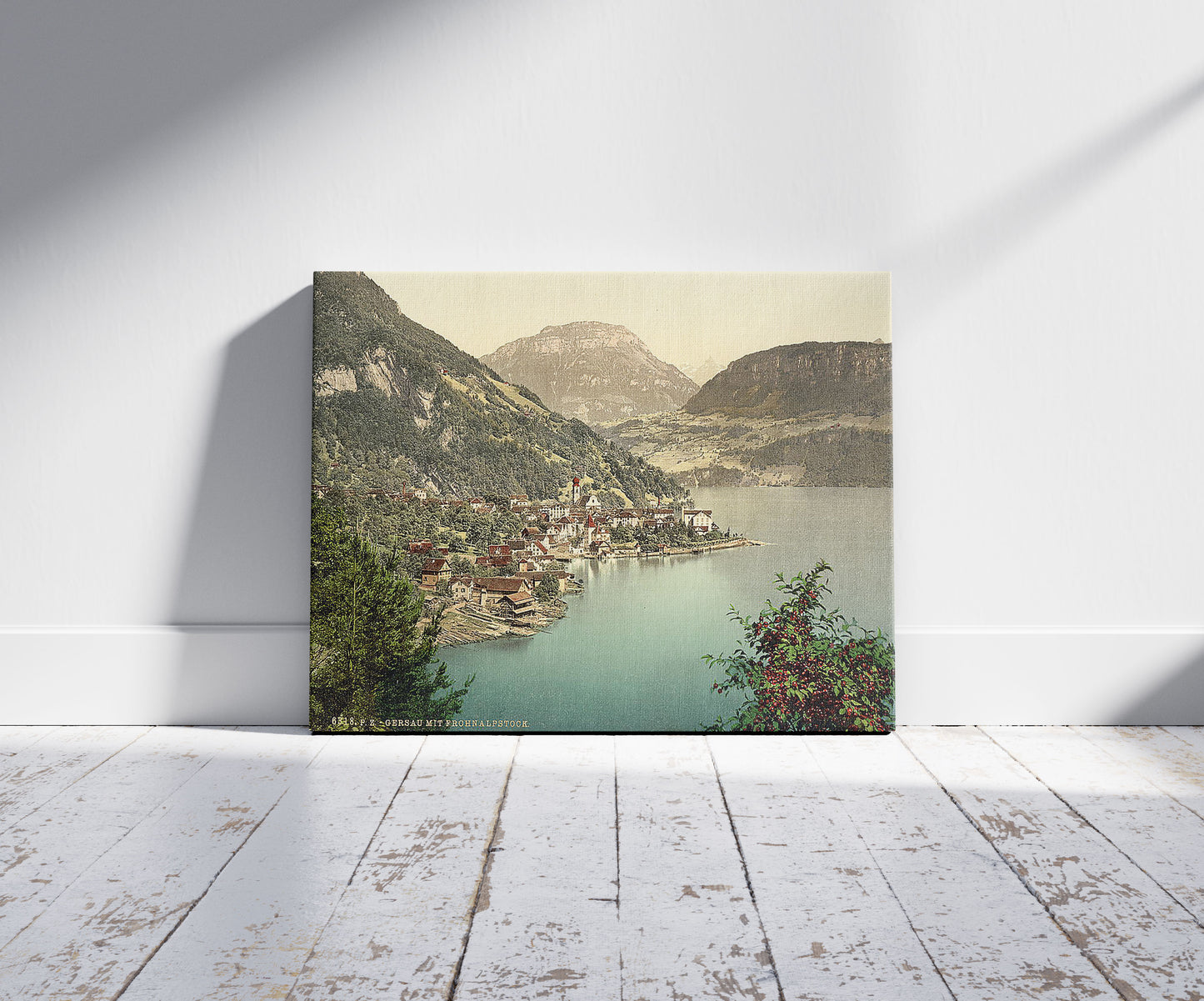 A picture of Gersau and Frohnalpstock, Lake Lucerne, Switzerland