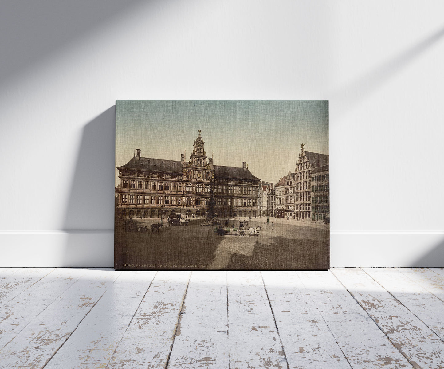 A picture of Grande Place with town hall, Antwerp, Belgium
