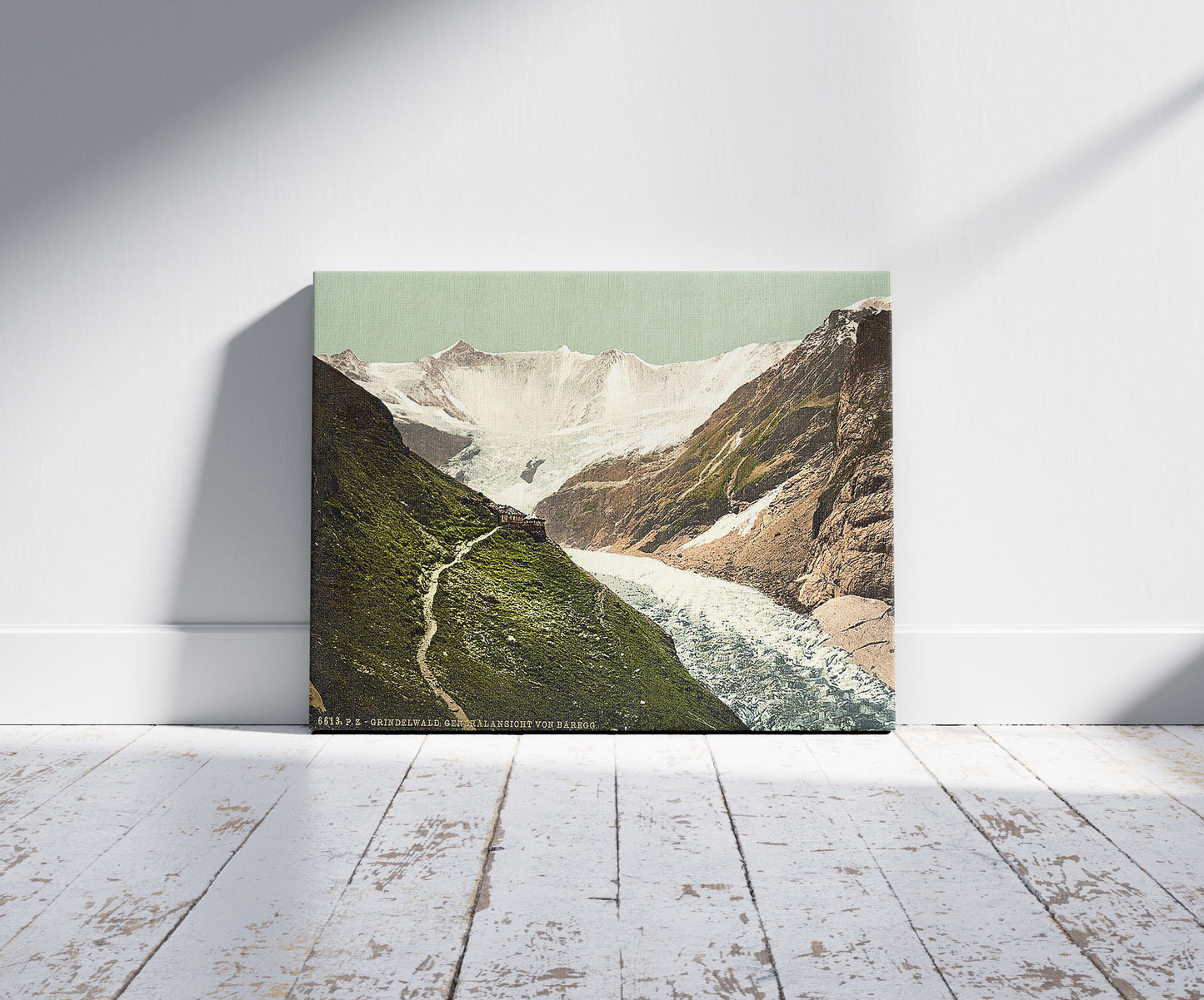 A picture of Grindelwald, the Baregg Glacier, Bernese Oberland, Switzerland