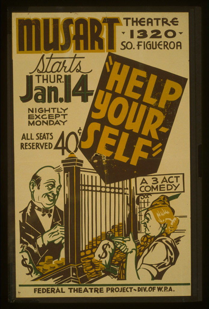 A picture of "Help yourself" A 3 act comedy.