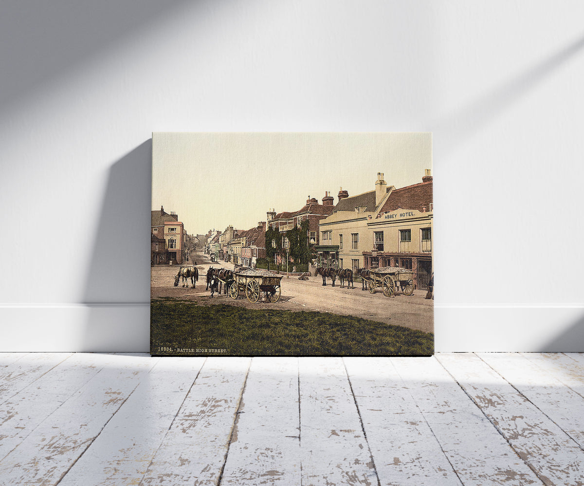 A picture of High Street, Battle, England