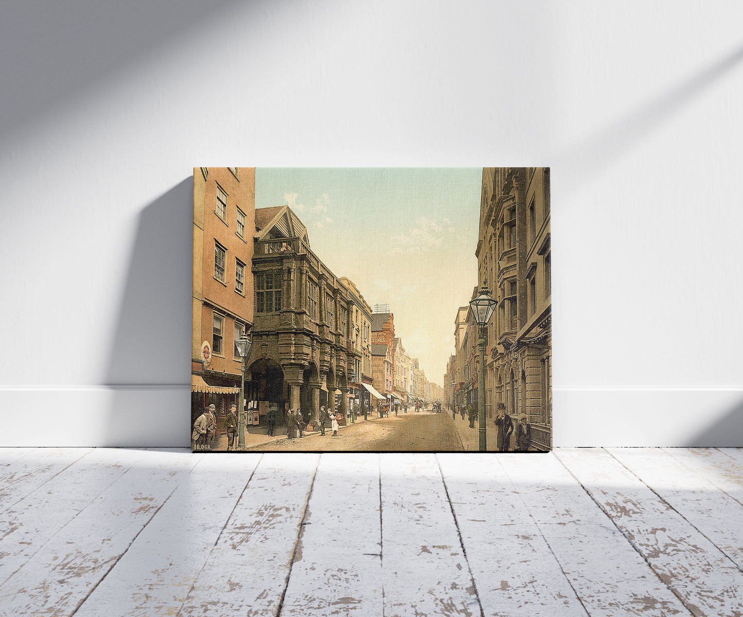 A picture of High Street, Exeter, England