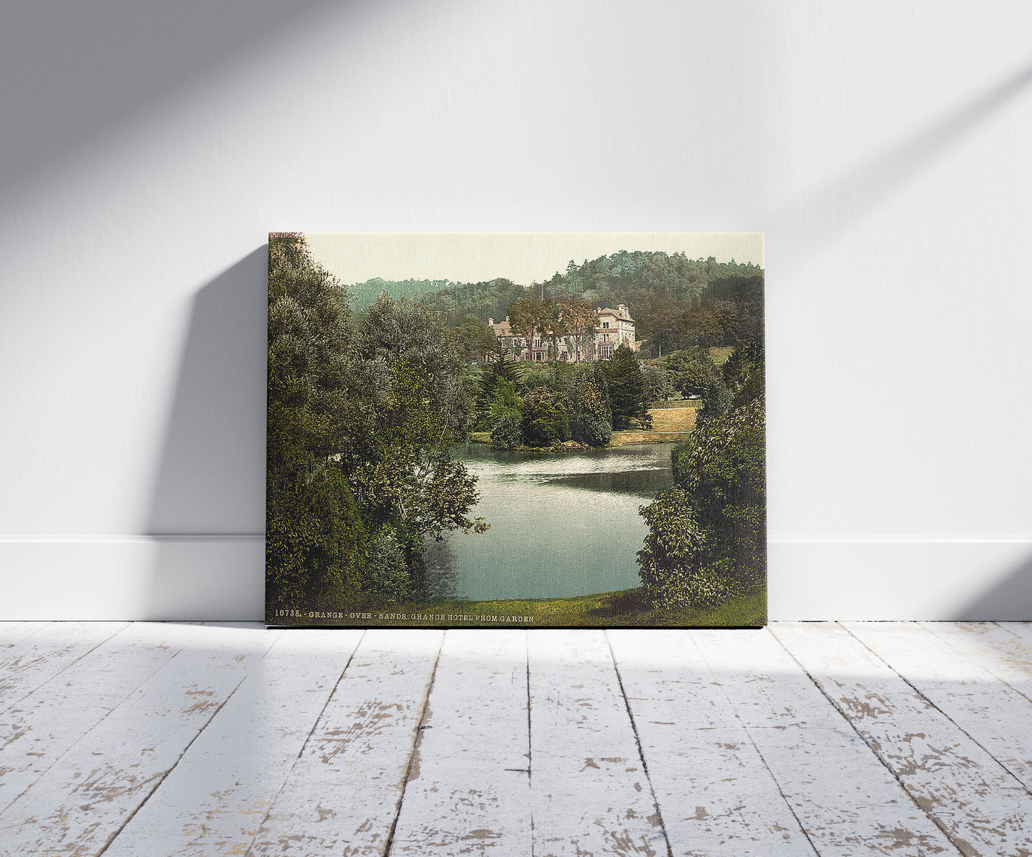 A picture of Hotel from gardens, Grange-over-Sands, England