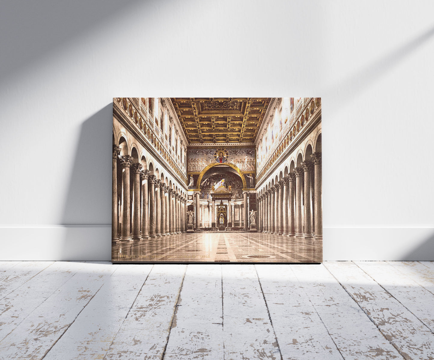 A picture of Interior of St. Paul's, Rome, Italy