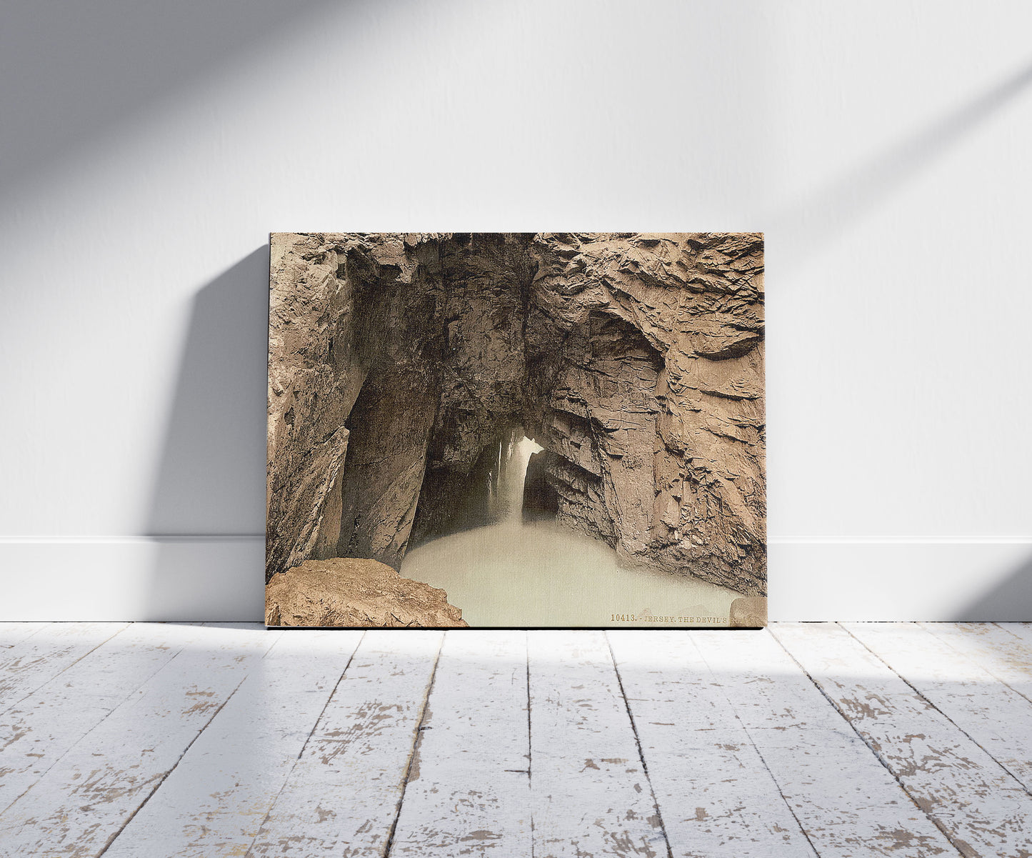 A picture of Jersey, the Devil's Hole, Channel Islands