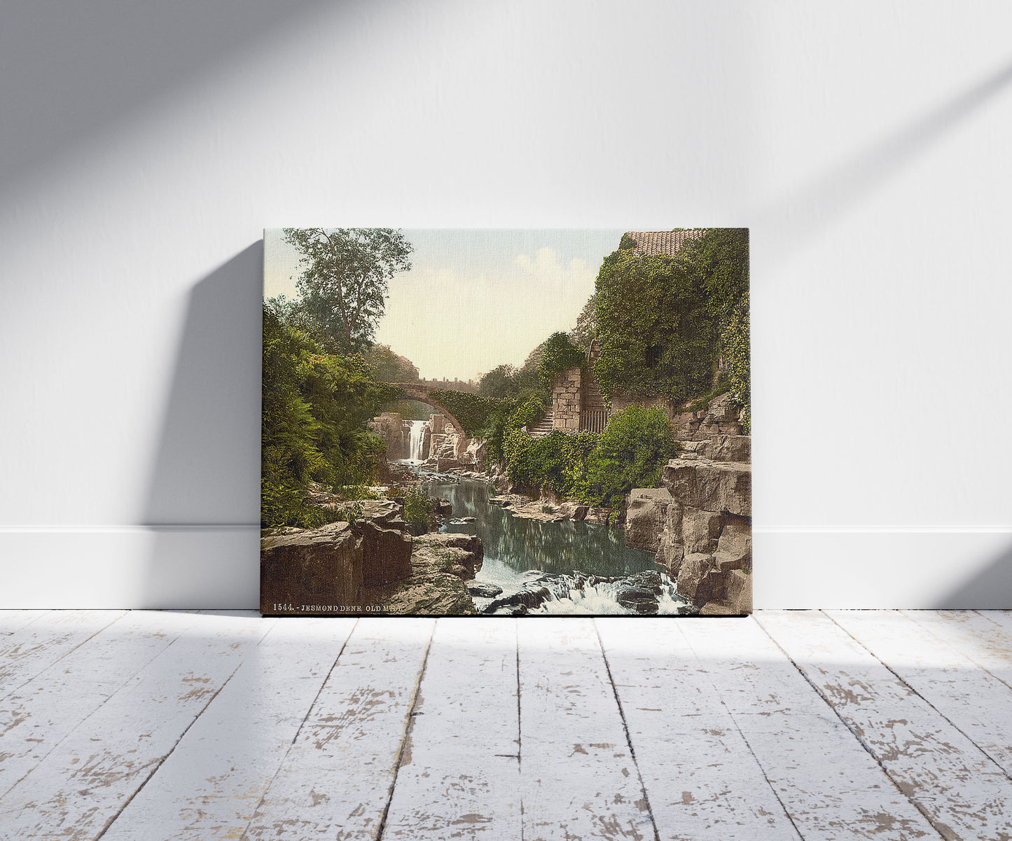 A picture of Jesmond Dene, old mill, Newcastle-on-Tyne, England