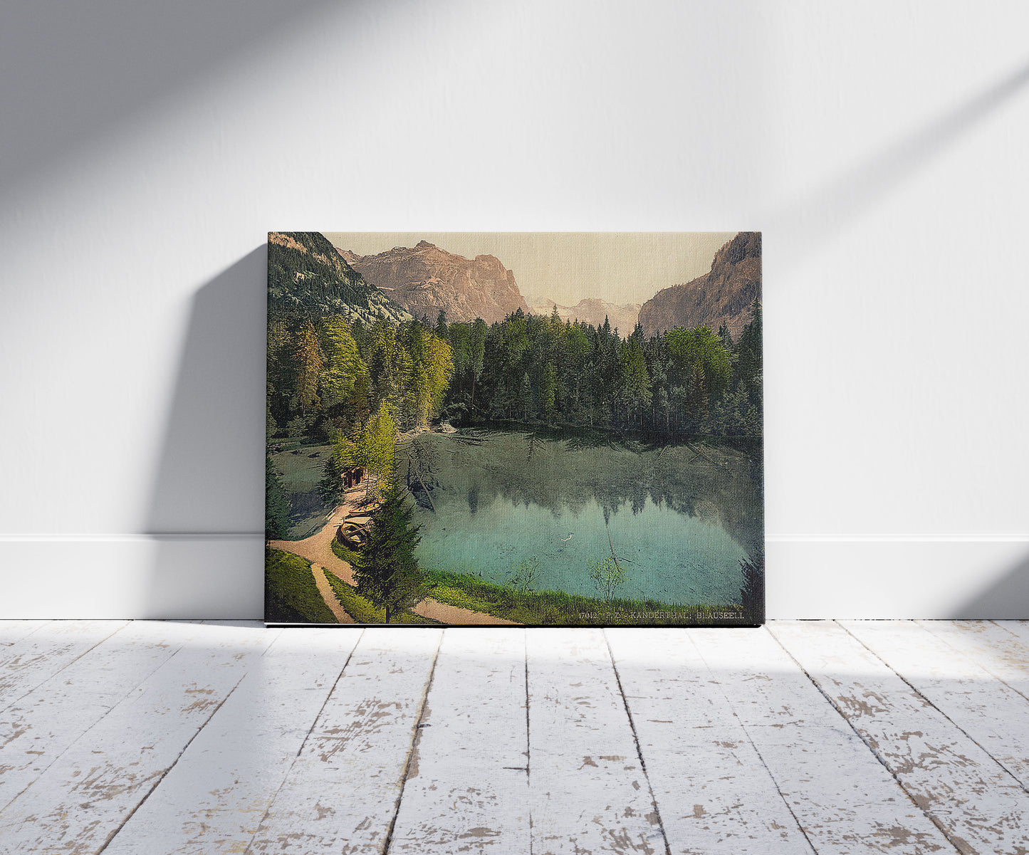 A picture of Kand Valley and Blaussee, Bernese Oberland, Switzerland