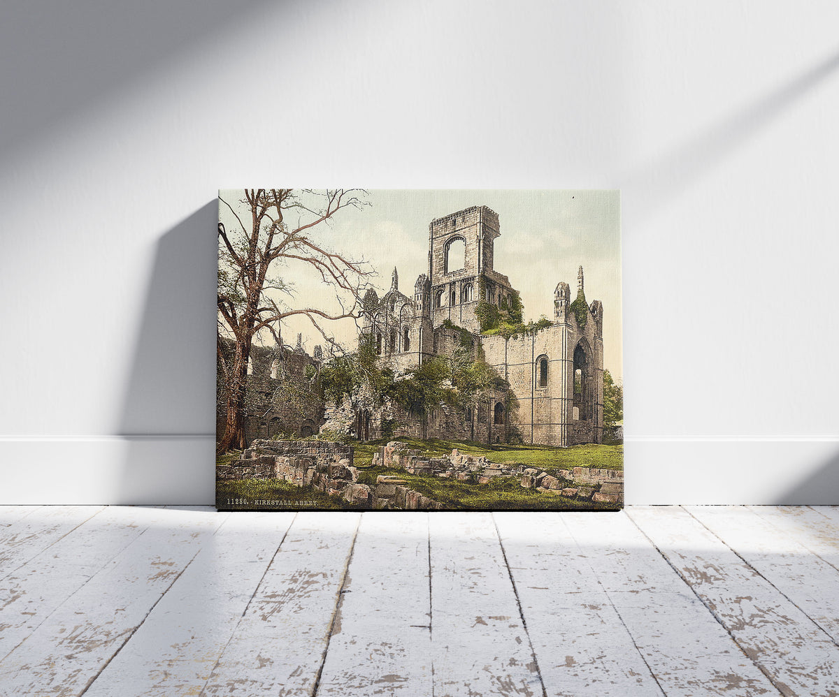 A picture of Kirkstall Abbey, York, England