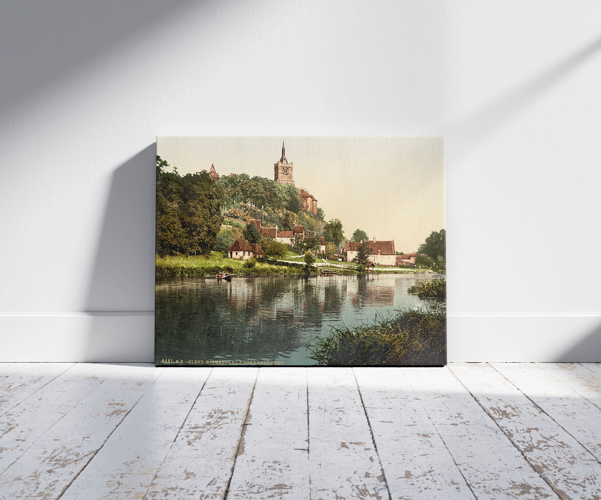 A picture of Kirmesdahl and Schwanenburg, Cleves, Westphalia, Germany