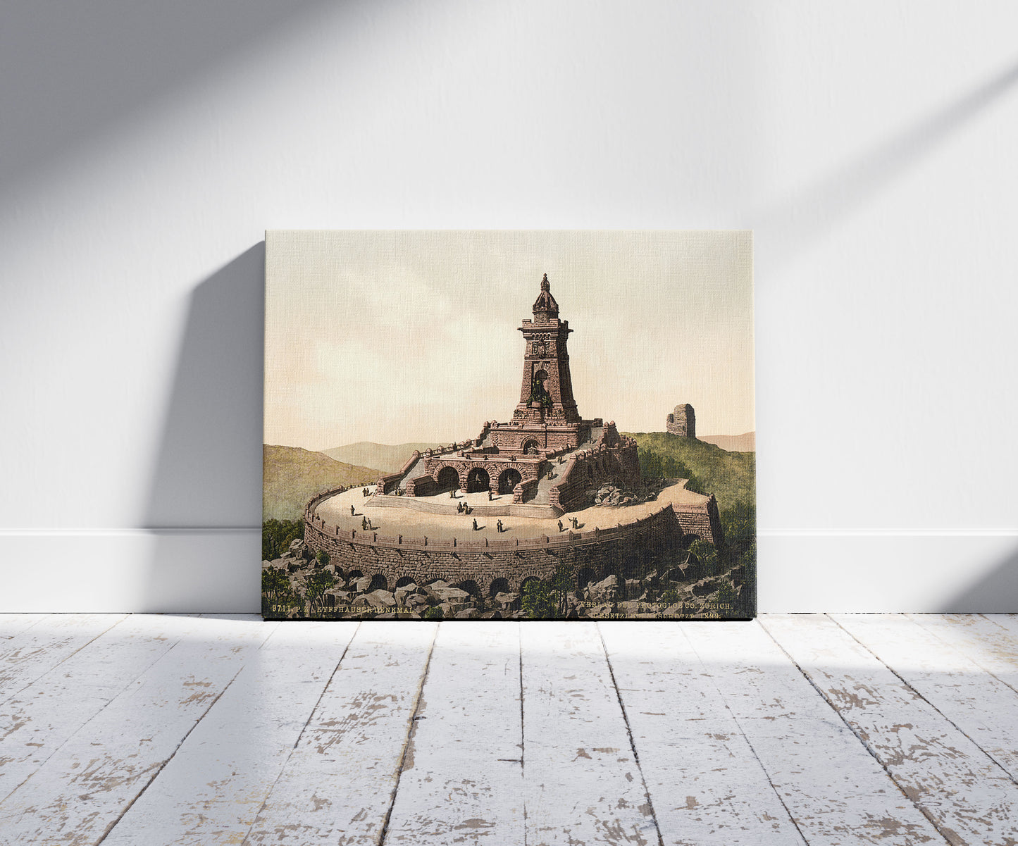 A picture of Kyffhauser and monument, Thuringia, Germany