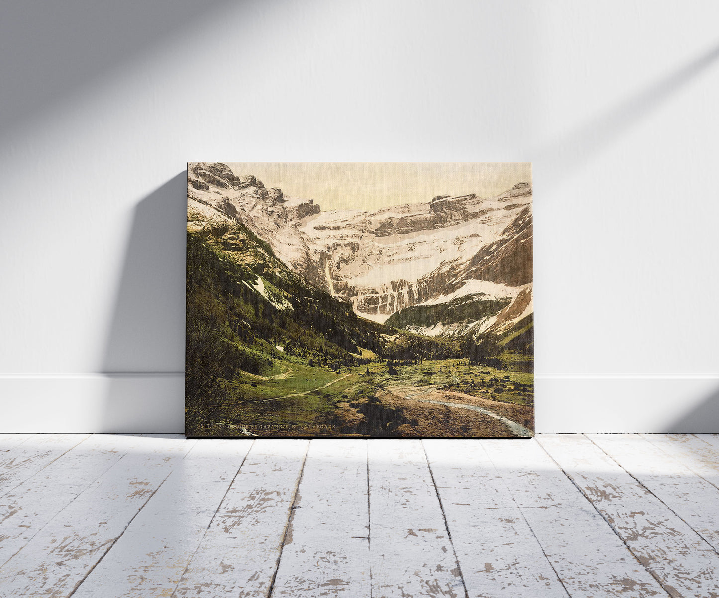 A picture of La Cirque and waterfall, Gavarnie, Pyrenees, France