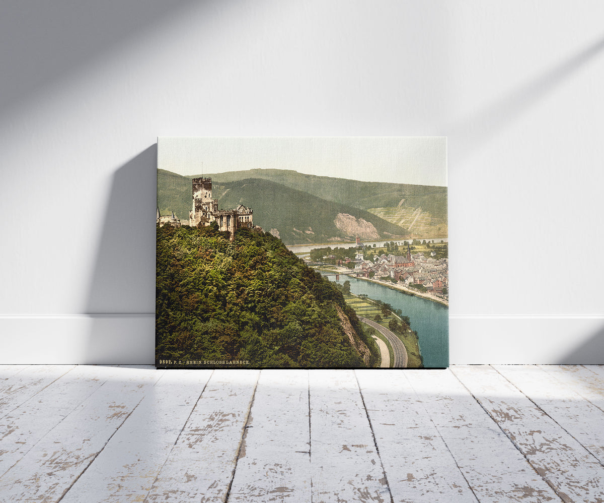 A picture of Lahneck Castle, the Rhine, Germany