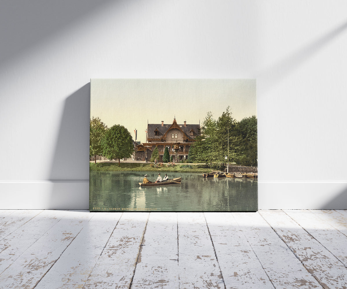A picture of Lake in the Park, Bremen, Germany