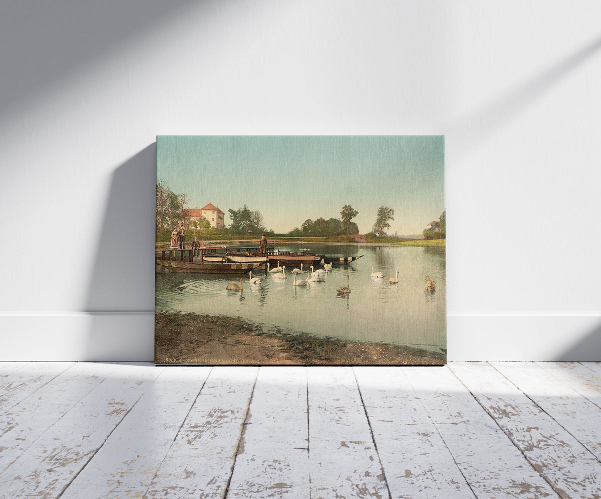 A picture of Lake of Worlitz, Eichenkranz and Gondelplatz, Anhalt, Germany
