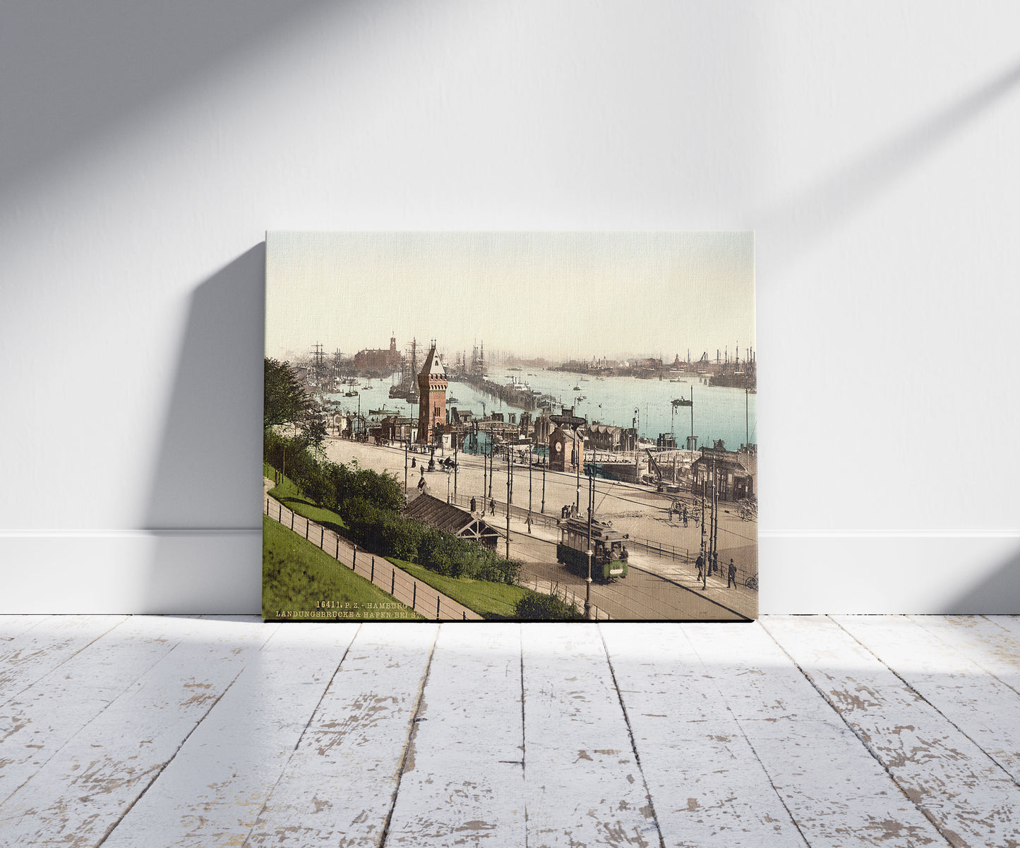 A picture of Landing Bridge near St. Paul's, Hamburg, Germany