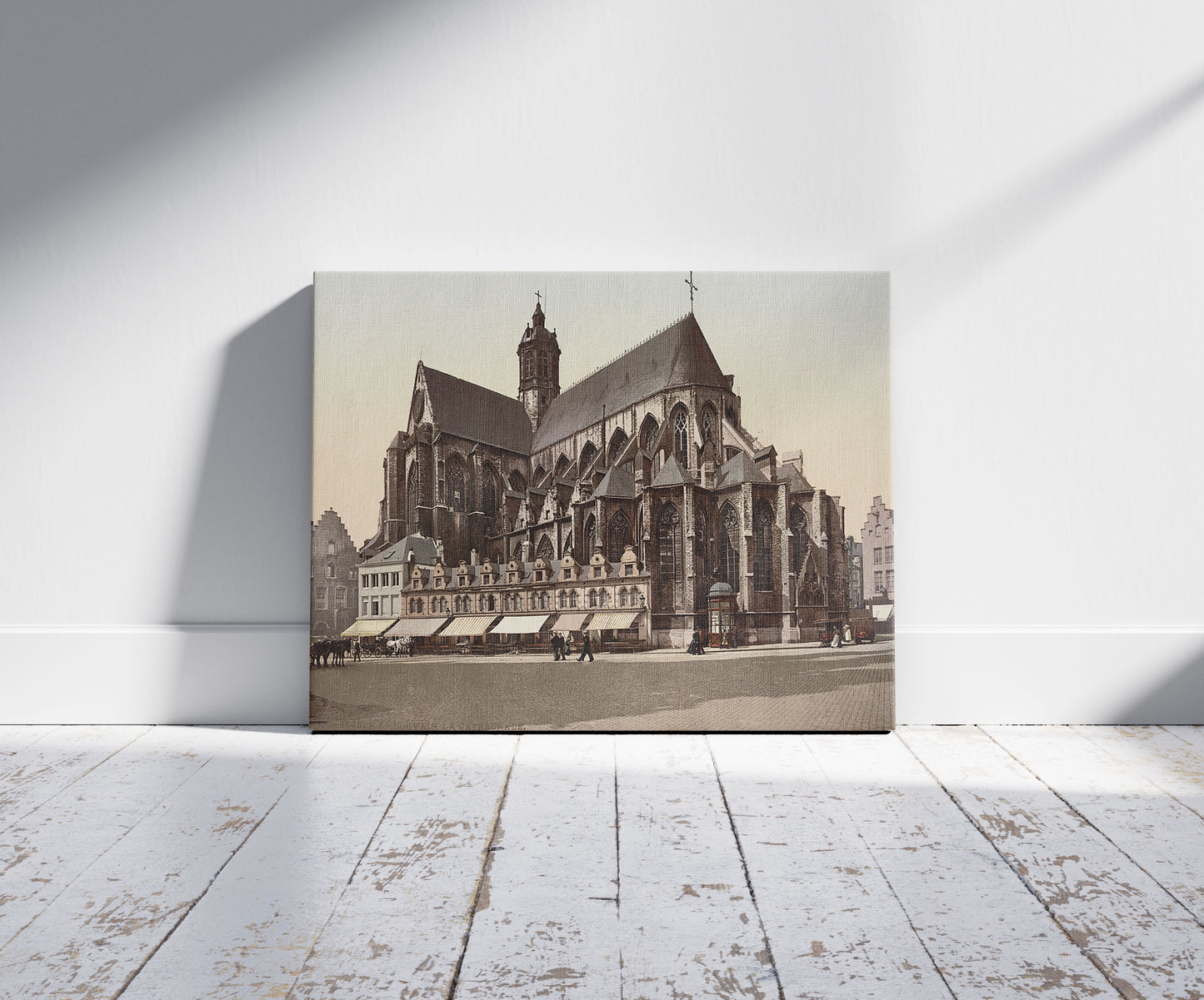 A picture of Louvain. La Cathédrale