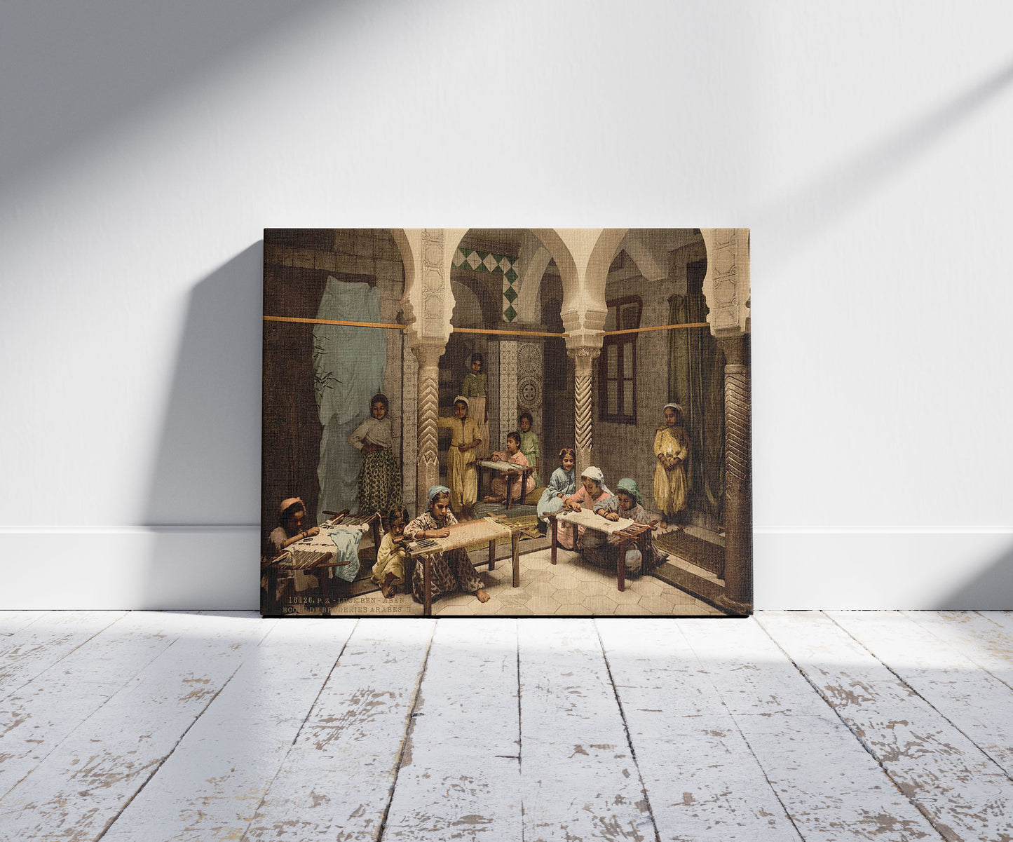 A picture of Luce Ben Aben, School of Arab Embroidery, Algiers, Algeria