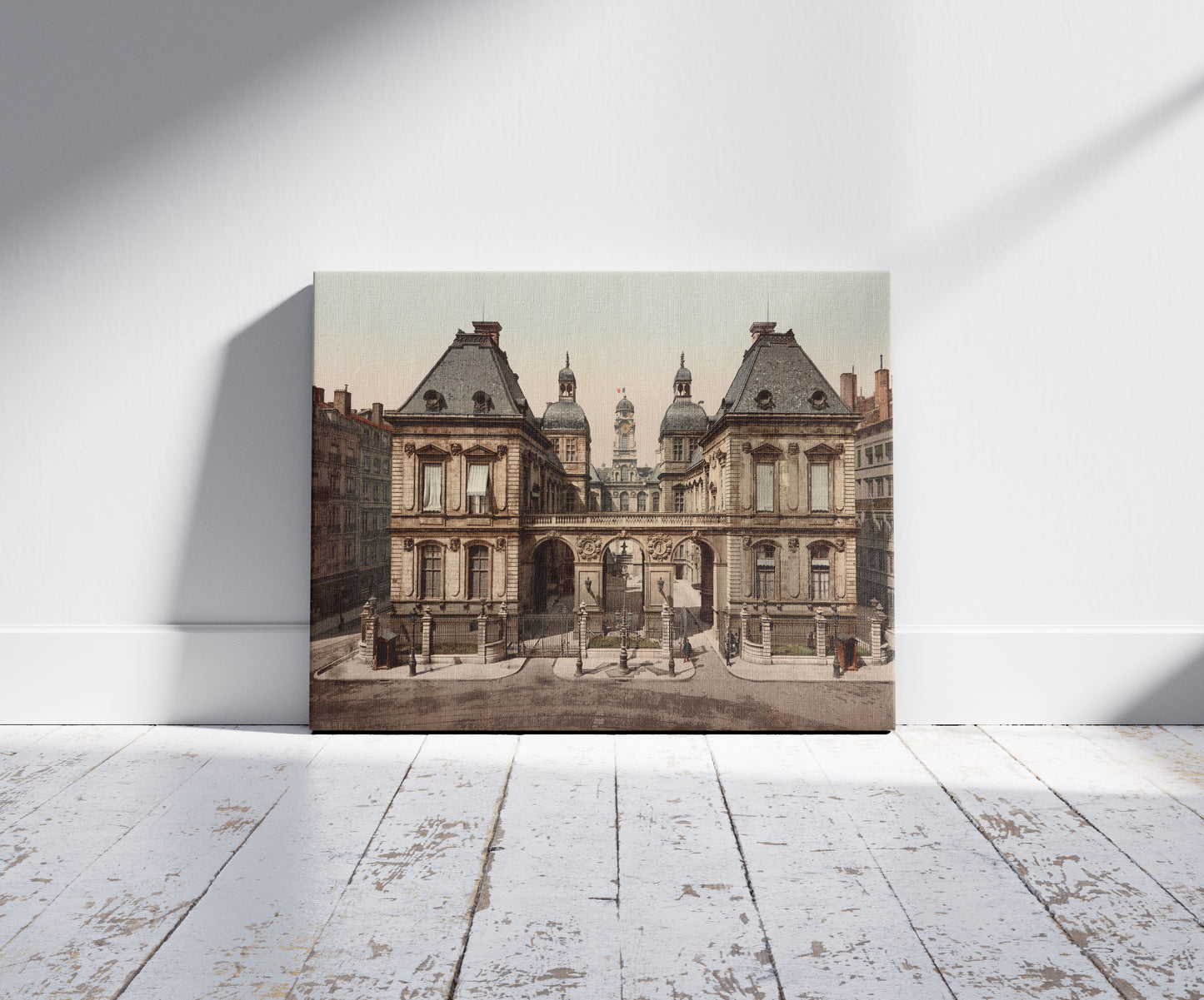 A picture of Lyon. Place de la Comédie. L'Hotel de Ville