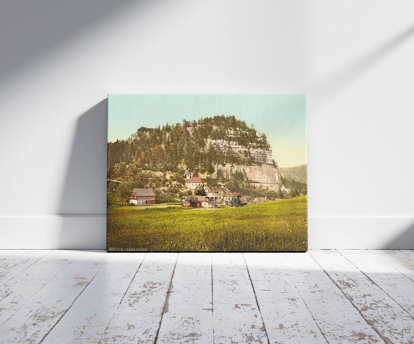 A picture of Mount Oybin, Zittau, Saxony, Germany