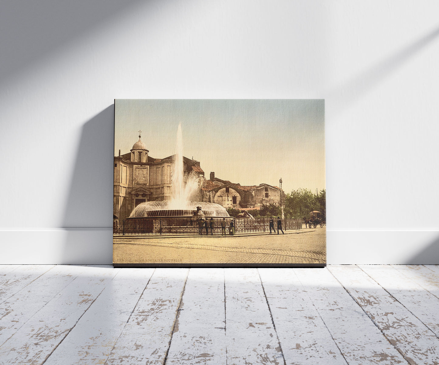 A picture of New Fountain and Diocletian's Spring, Rome, Italy