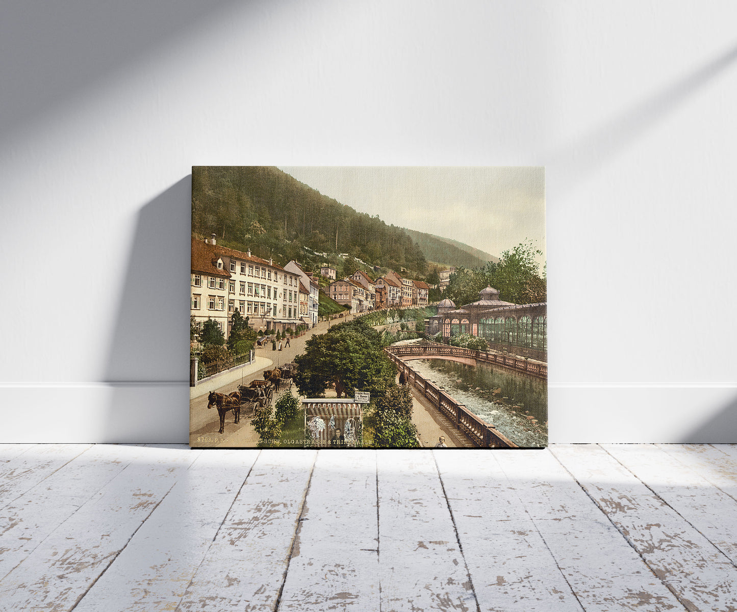 A picture of Olga Street, Wildbad, Wurtemburg, Germany