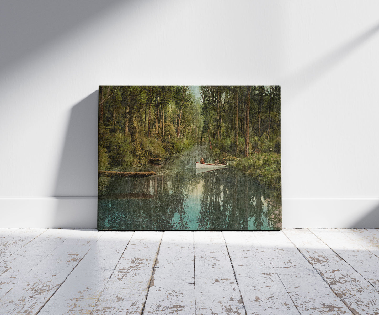 A picture of On Mahinapua Creek. Westland