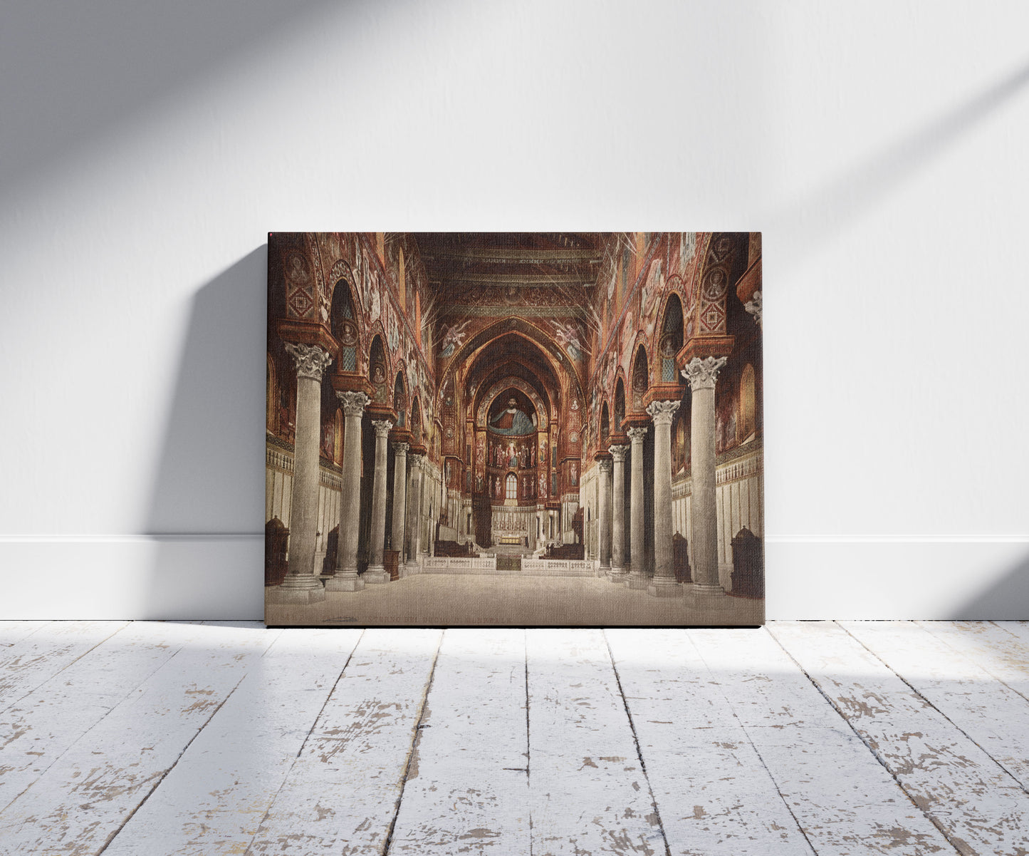 A picture of Palermo. Interno del Duomo di Monreale