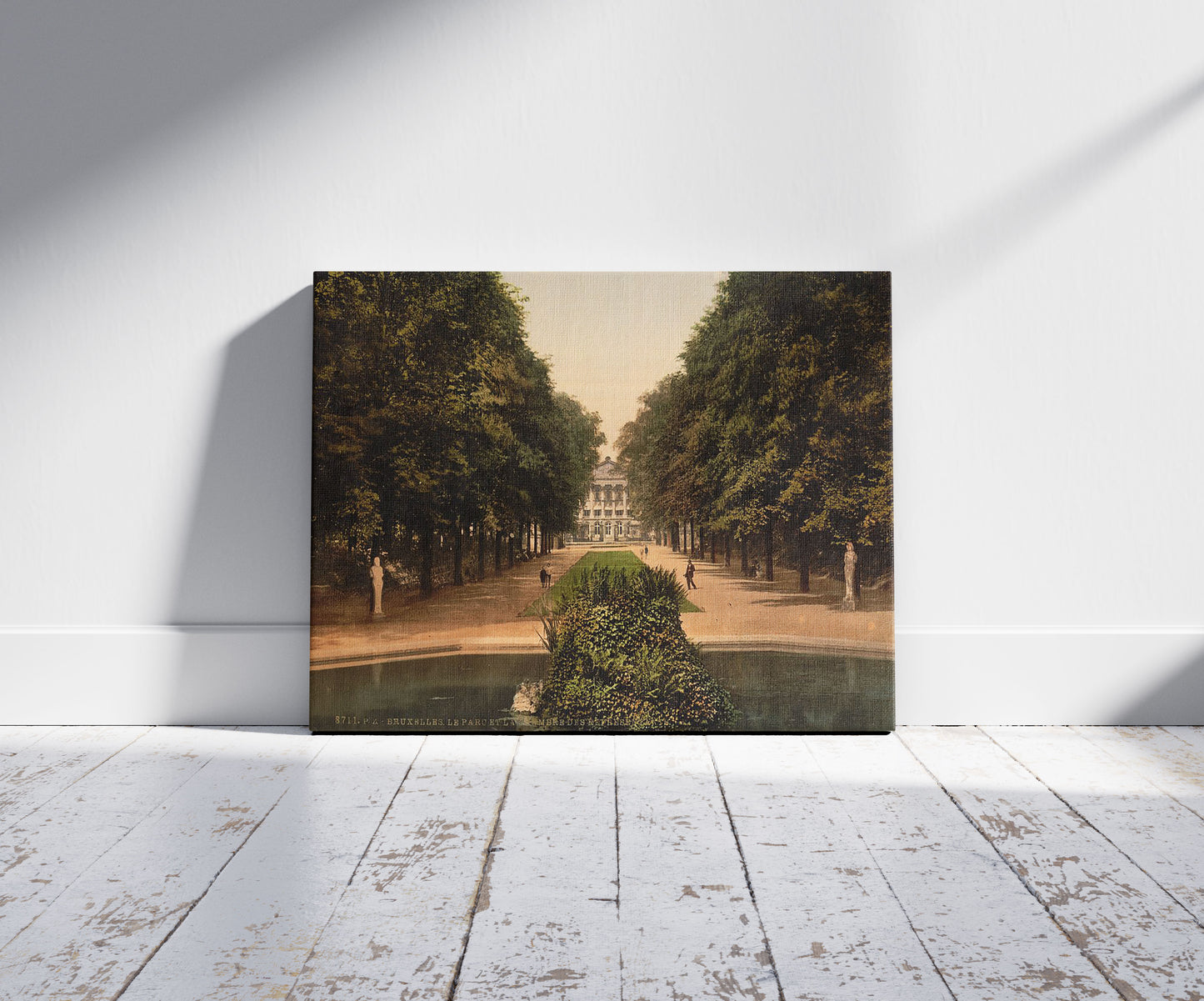 A picture of Park and Chamber of Representatives, Brussels, Belgium