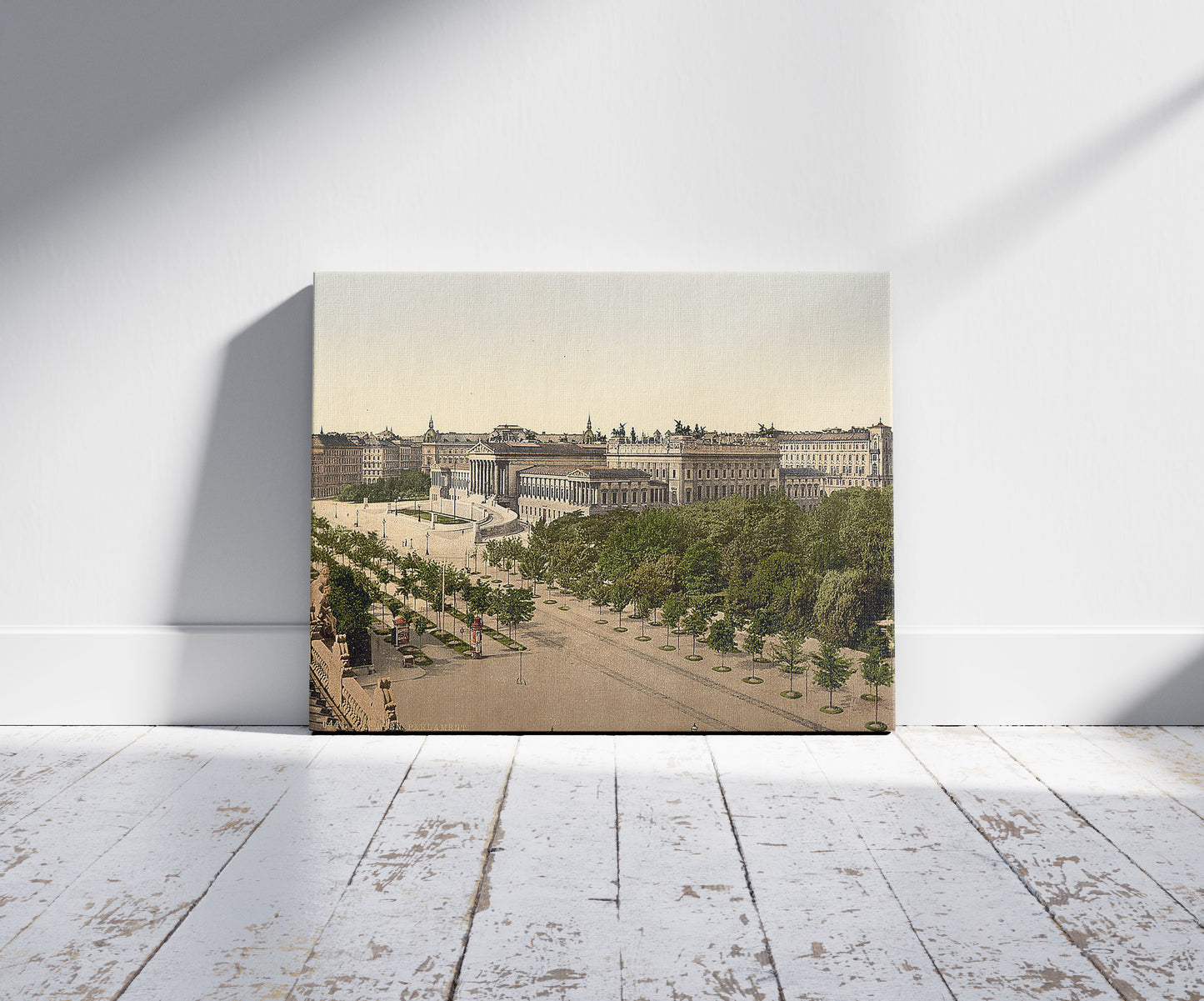 A picture of Parliament, Vienna, Austro-Hungary